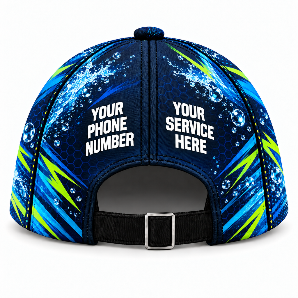PSN012 personalized cap back product mockup