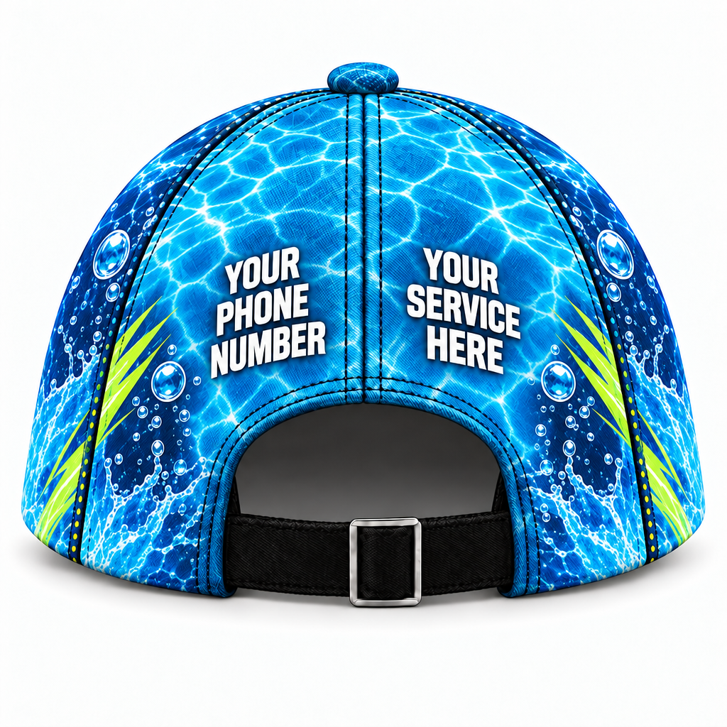 PSN013 personalized cap back product mockup