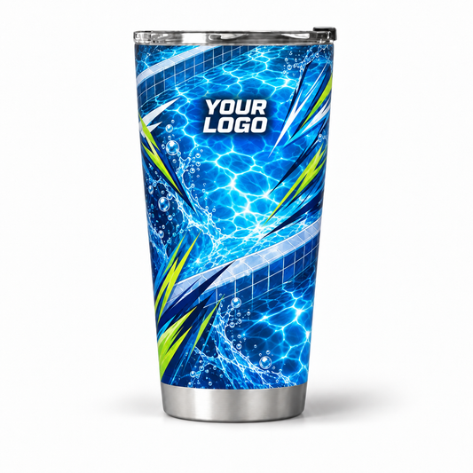 PSN013 personalized tumbler 20oz front product mockup