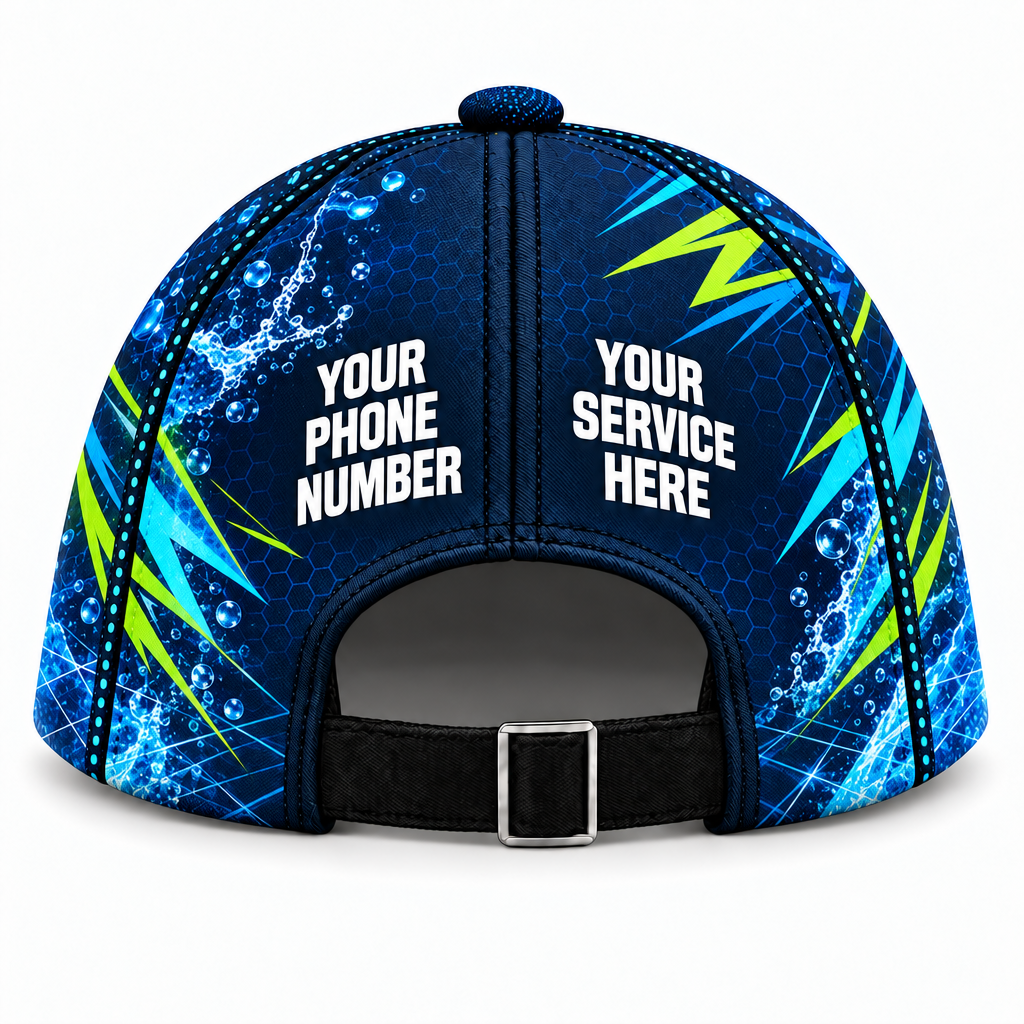 PSN014 personalized cap back product mockup
