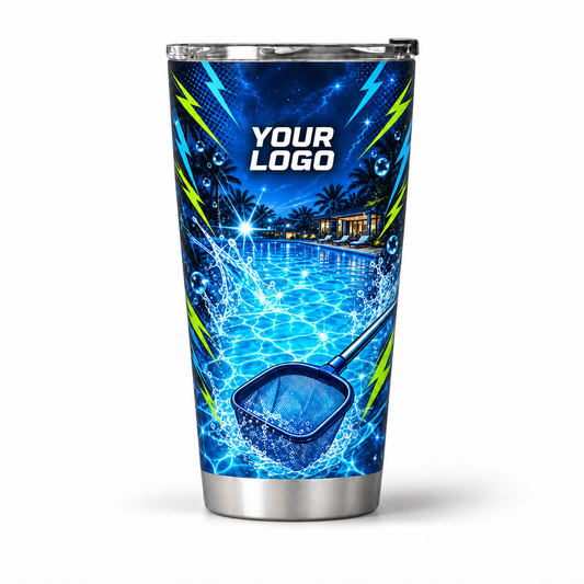 PSN014 personalized tumbler 20oz front product mockup