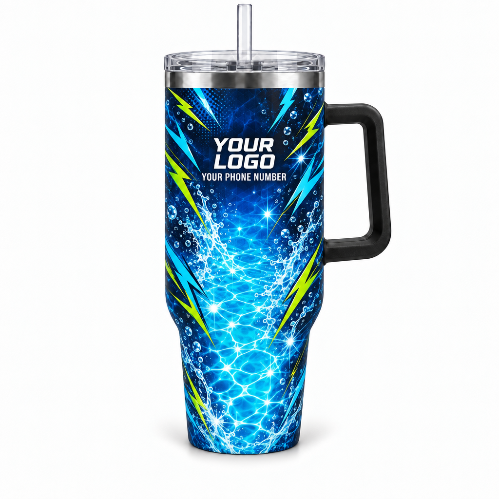PSN014 personalized tumbler 40oz front product mockup