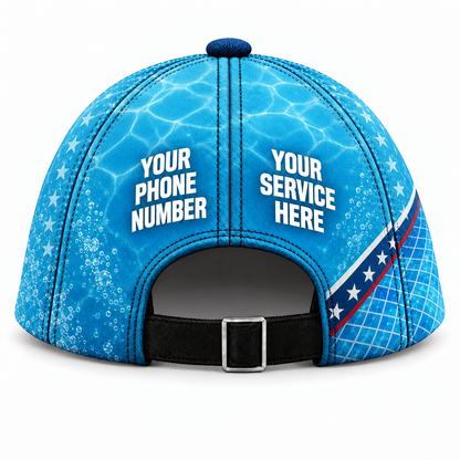 PSN017 personalized cap back product mockup