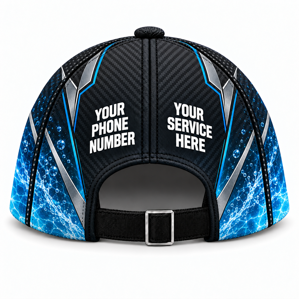 PSN018 personalized cap back product mockup