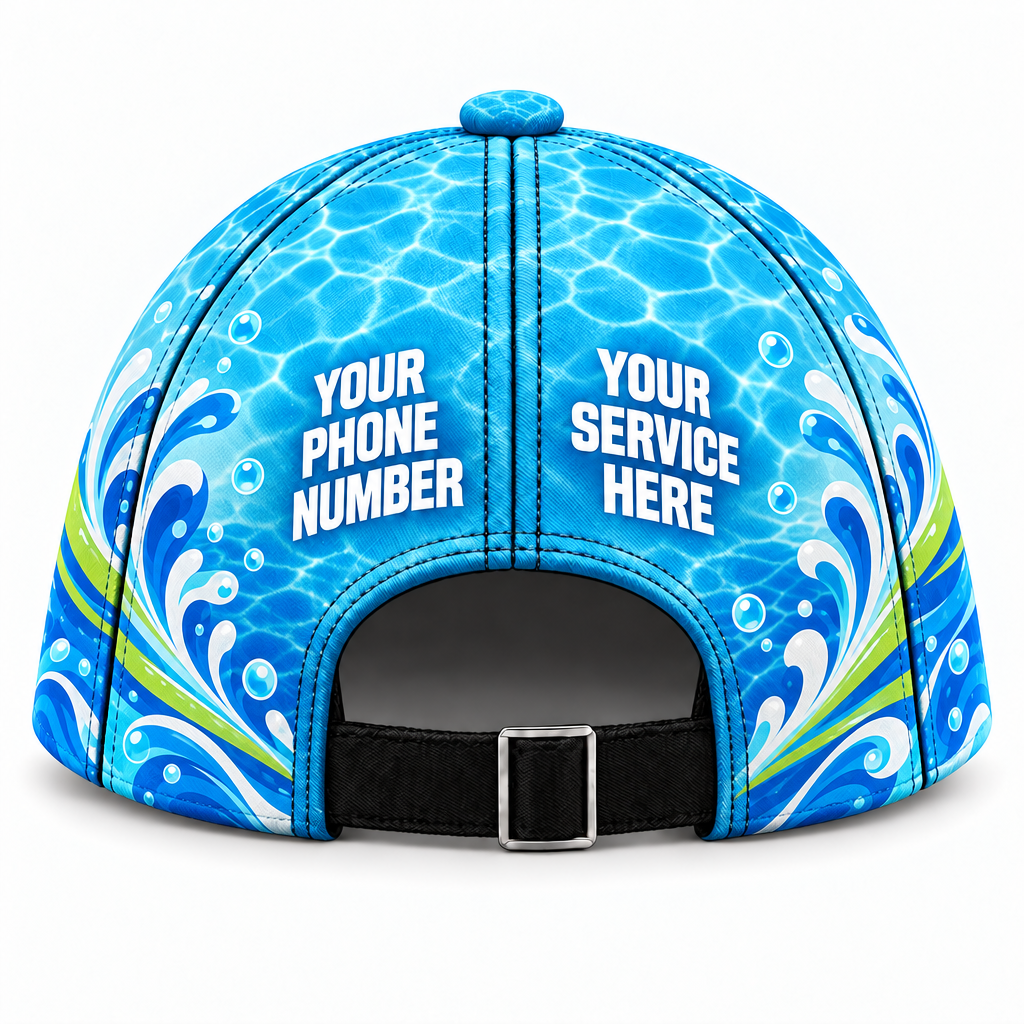 PSN019 personalized cap back product mockup