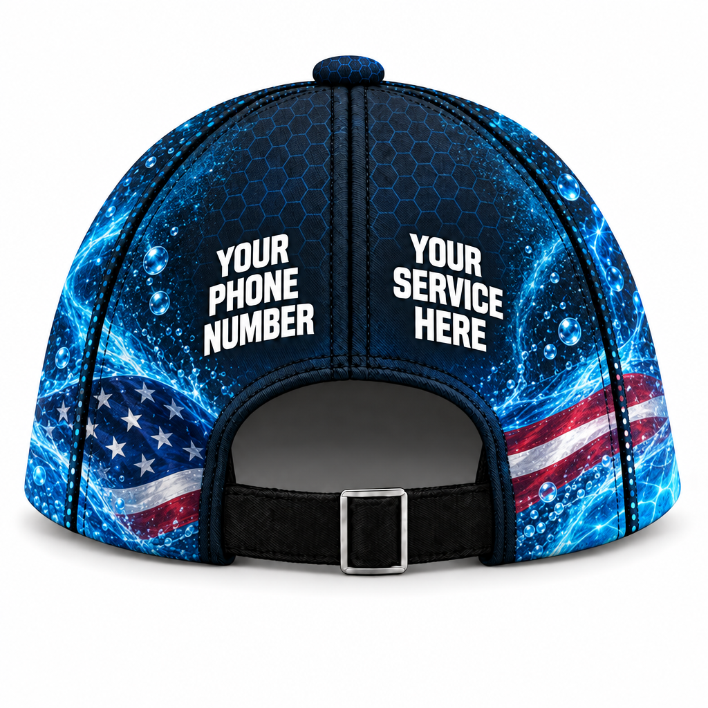 PSN020 personalized cap back product mockup