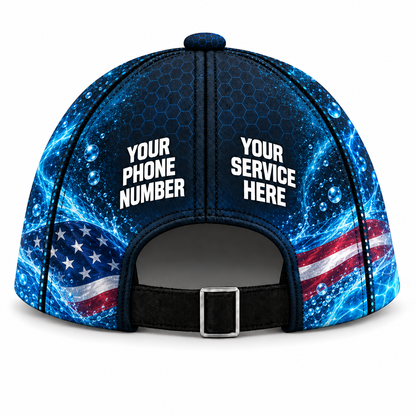 PSN020 personalized cap back product mockup