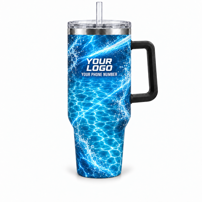 PSN021 personalized tumbler 40oz front product mockup