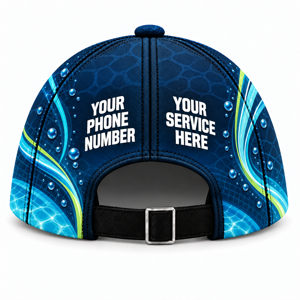 PSN022 personalized cap back product mockup
