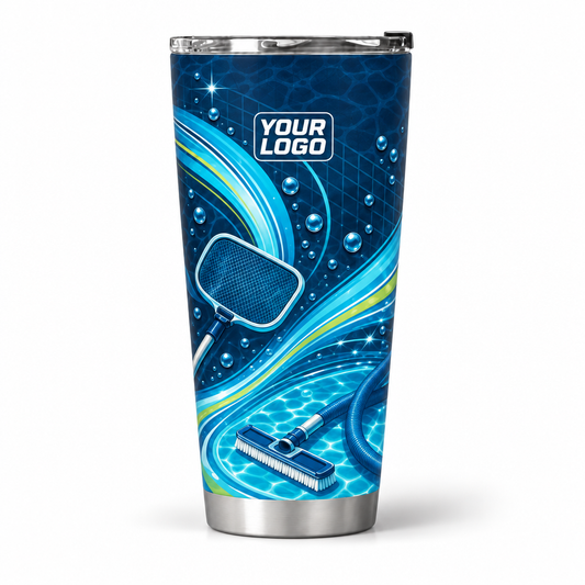 PSN022 personalized tumbler 20oz front product mockup
