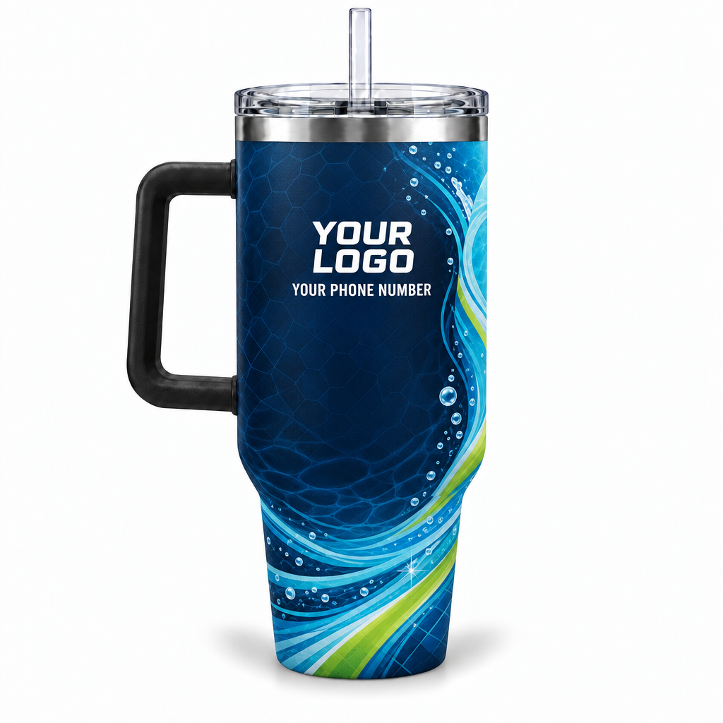 PSN023 personalized tumbler 40oz back product mockup