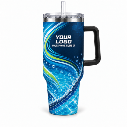 PSN023 personalized tumbler 40oz front product mockup