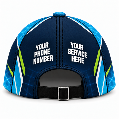 PSN024 personalized cap back product mockup
