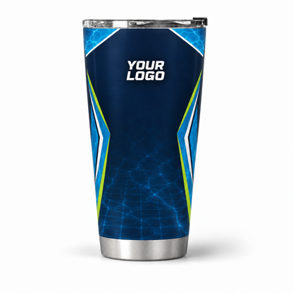 PSN024 personalized tumbler 20oz front product mockup