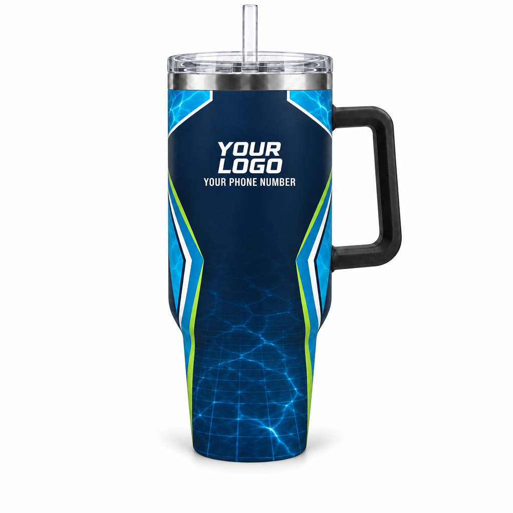 PSN024 personalized tumbler 40oz front product mockup
