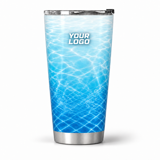 PSN025 personalized tumbler 20oz front product mockup