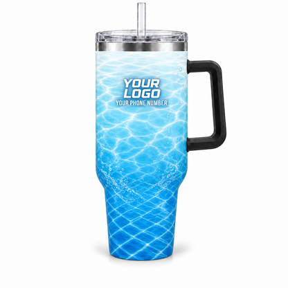 PSN025 personalized tumbler 40oz front product mockup
