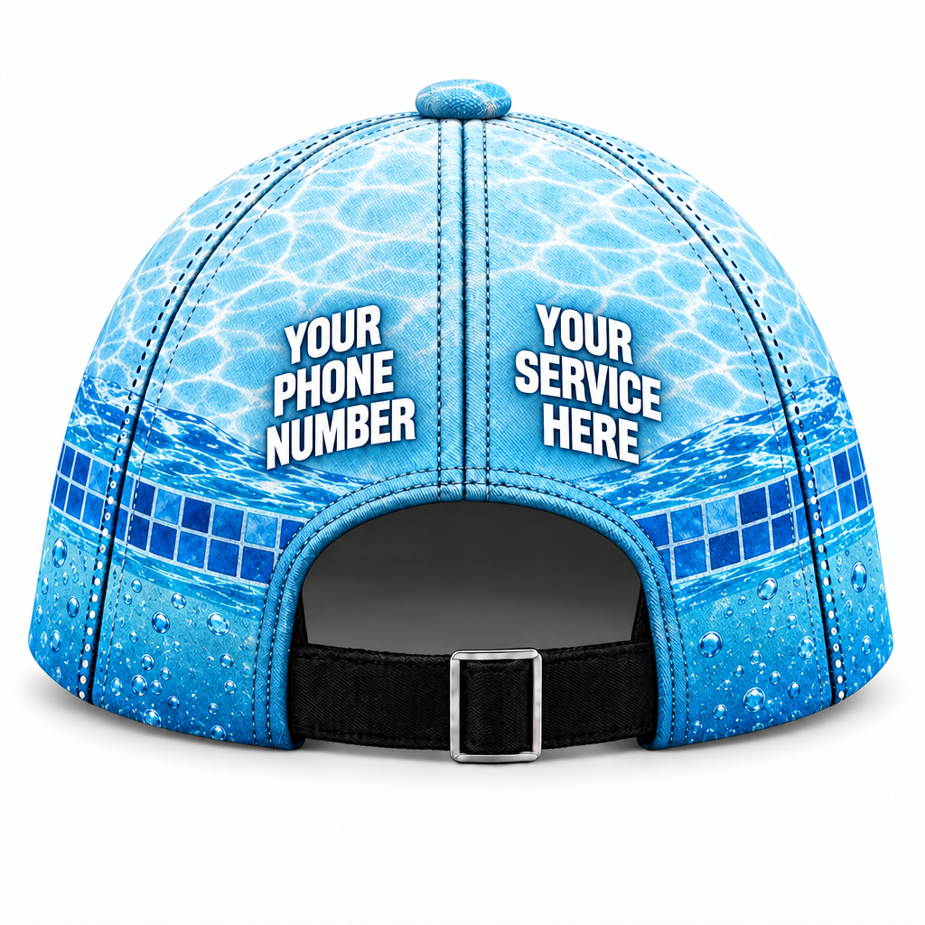 PSN026 personalized cap back product mockup