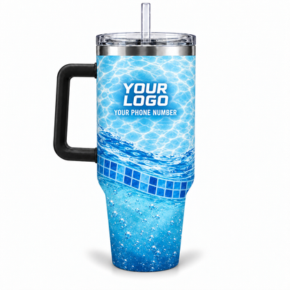 PSN026 personalized tumbler 40oz back product mockup