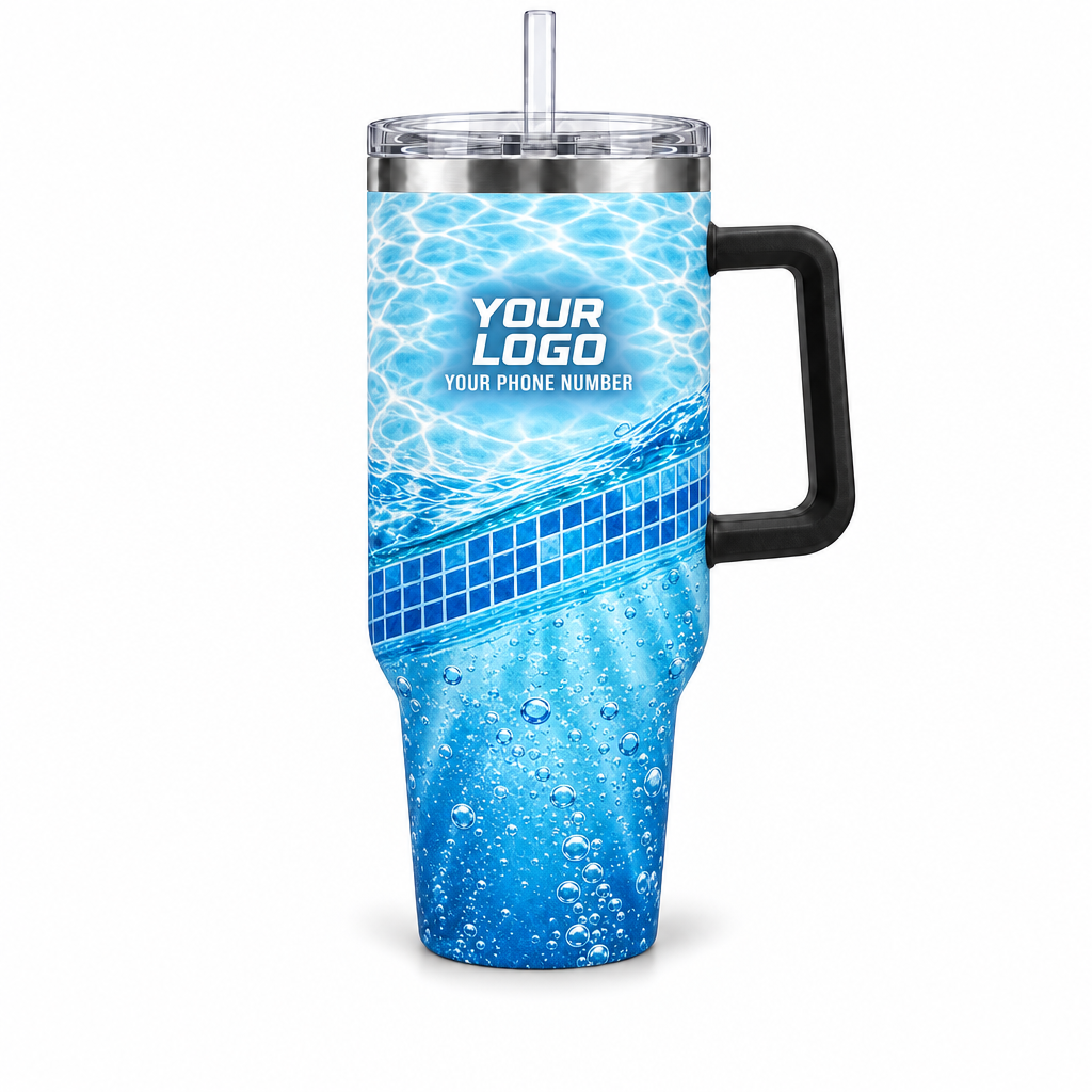 PSN026 personalized tumbler 40oz front product mockup