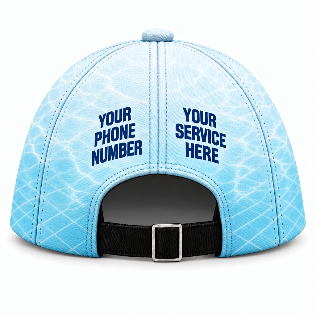 PSN027 personalized cap back product mockup