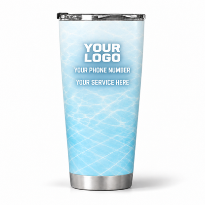 PSN027 personalized tumbler 20oz back product mockup