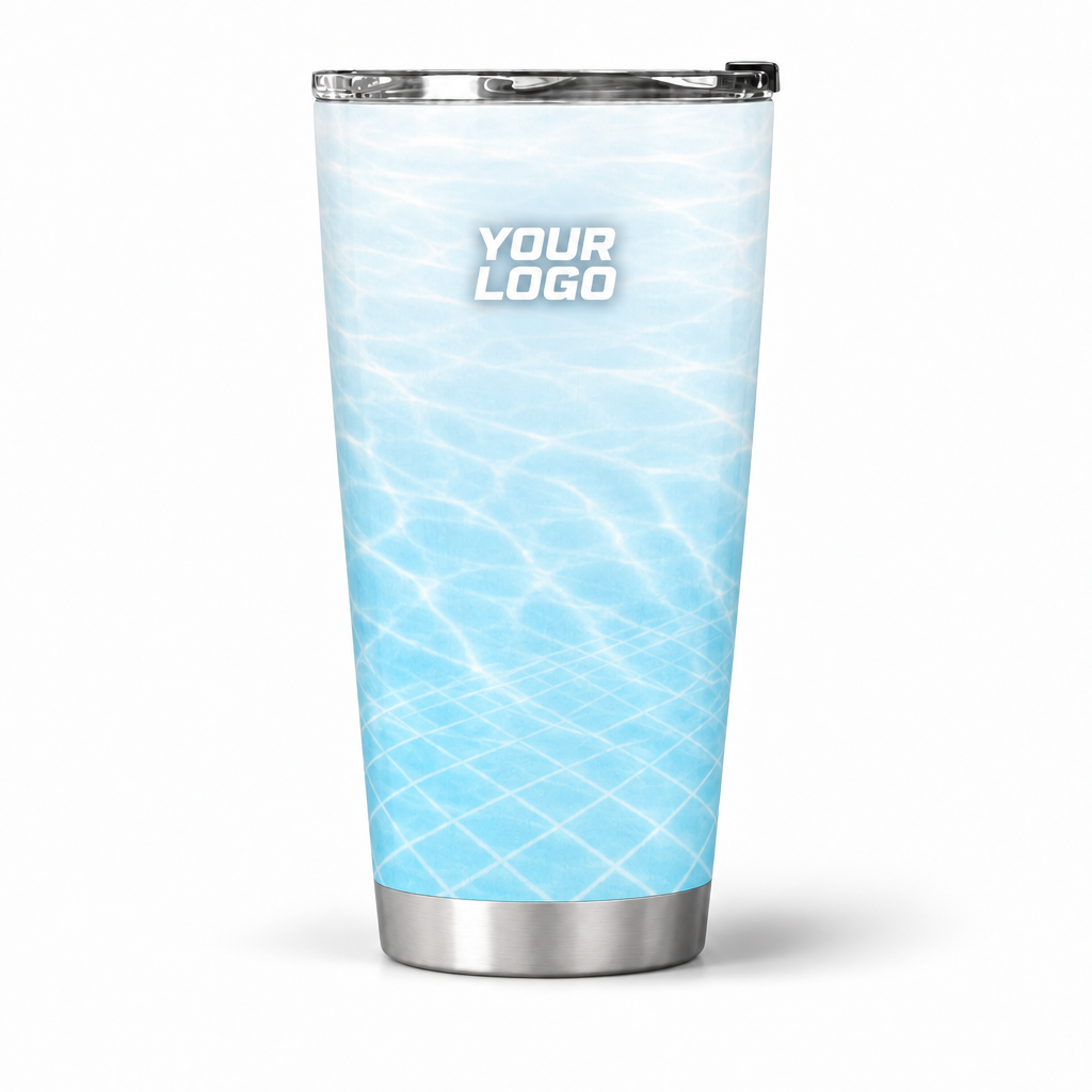 PSN027 personalized tumbler 20oz front product mockup