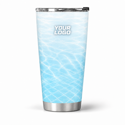 PSN027 personalized tumbler 20oz front product mockup
