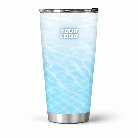 PSN027 personalized tumbler 20oz front product mockup
