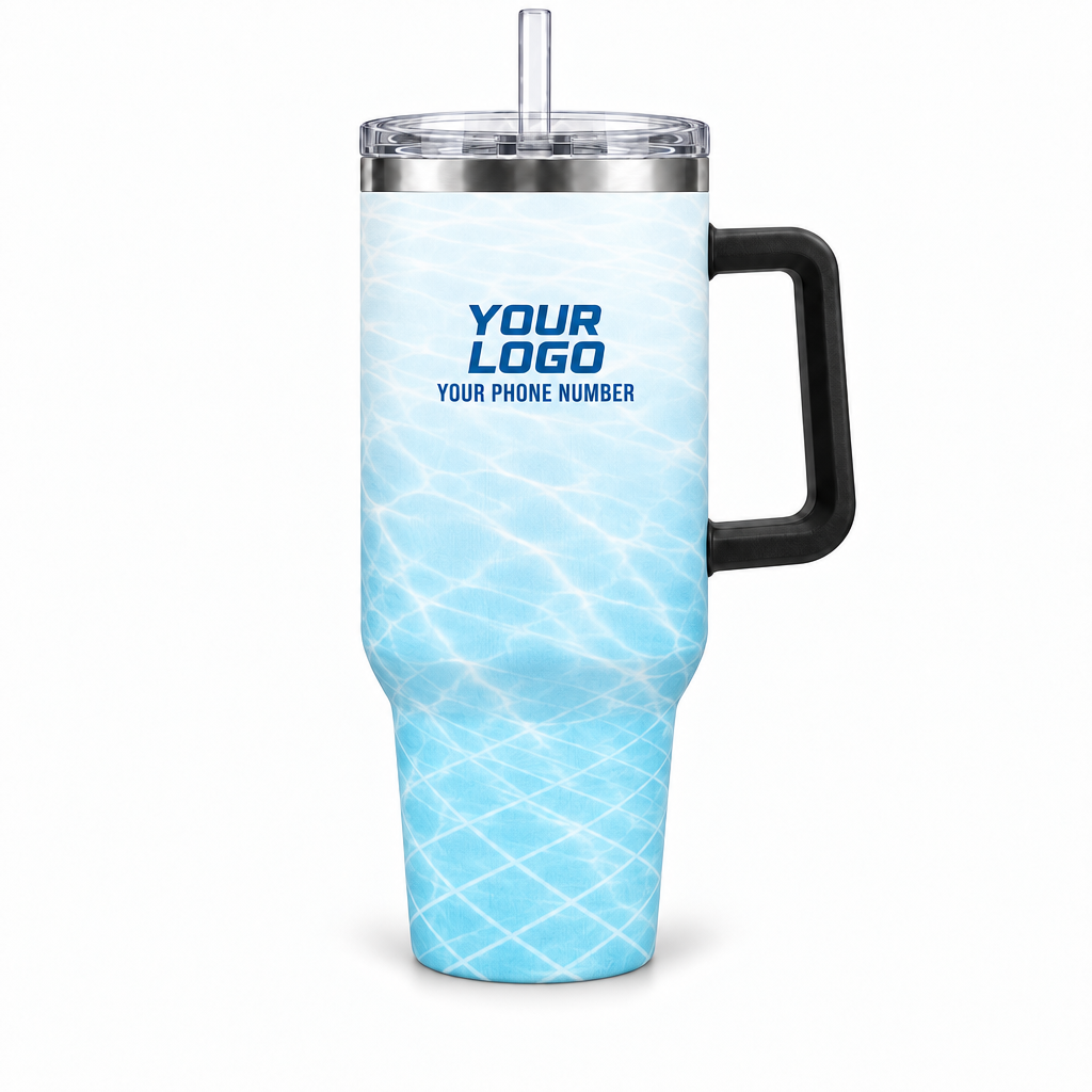 PSN027 personalized tumbler 40oz front product mockup