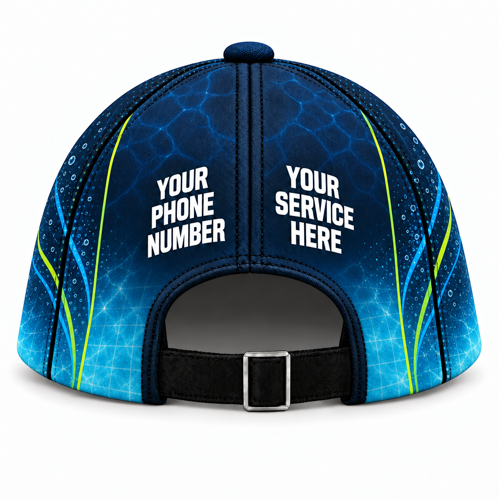 PSN028 personalized cap back product mockup