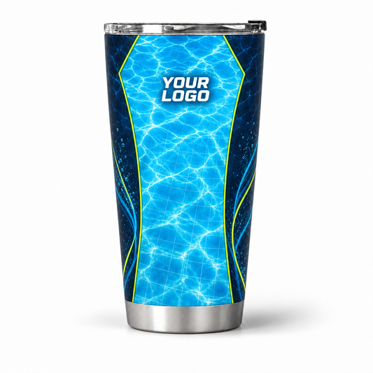 PSN028 personalized tumbler 20oz front product mockup