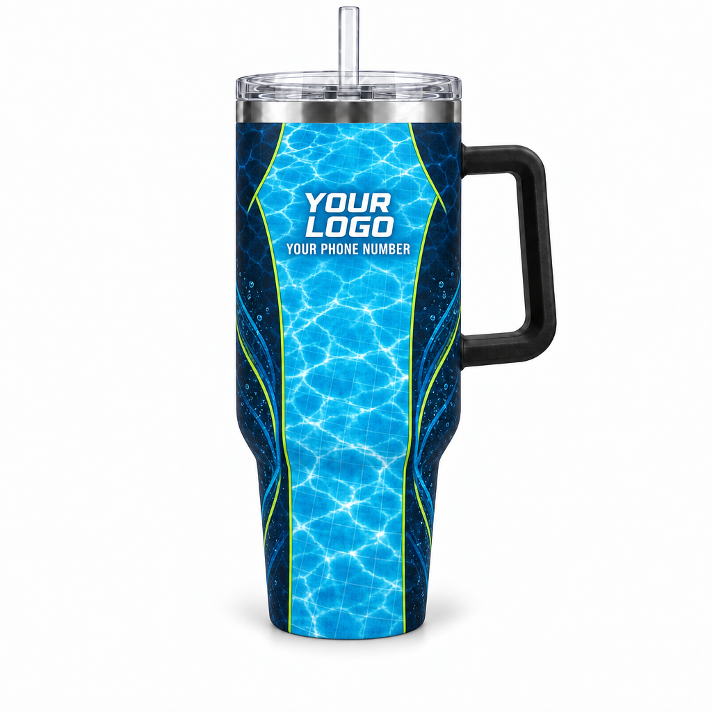PSN028 personalized tumbler 40oz front product mockup