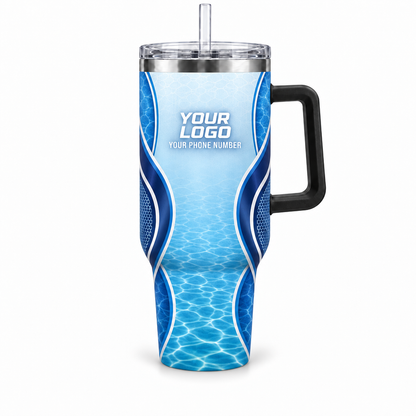 PSN030 personalized tumbler 40oz front product mockup