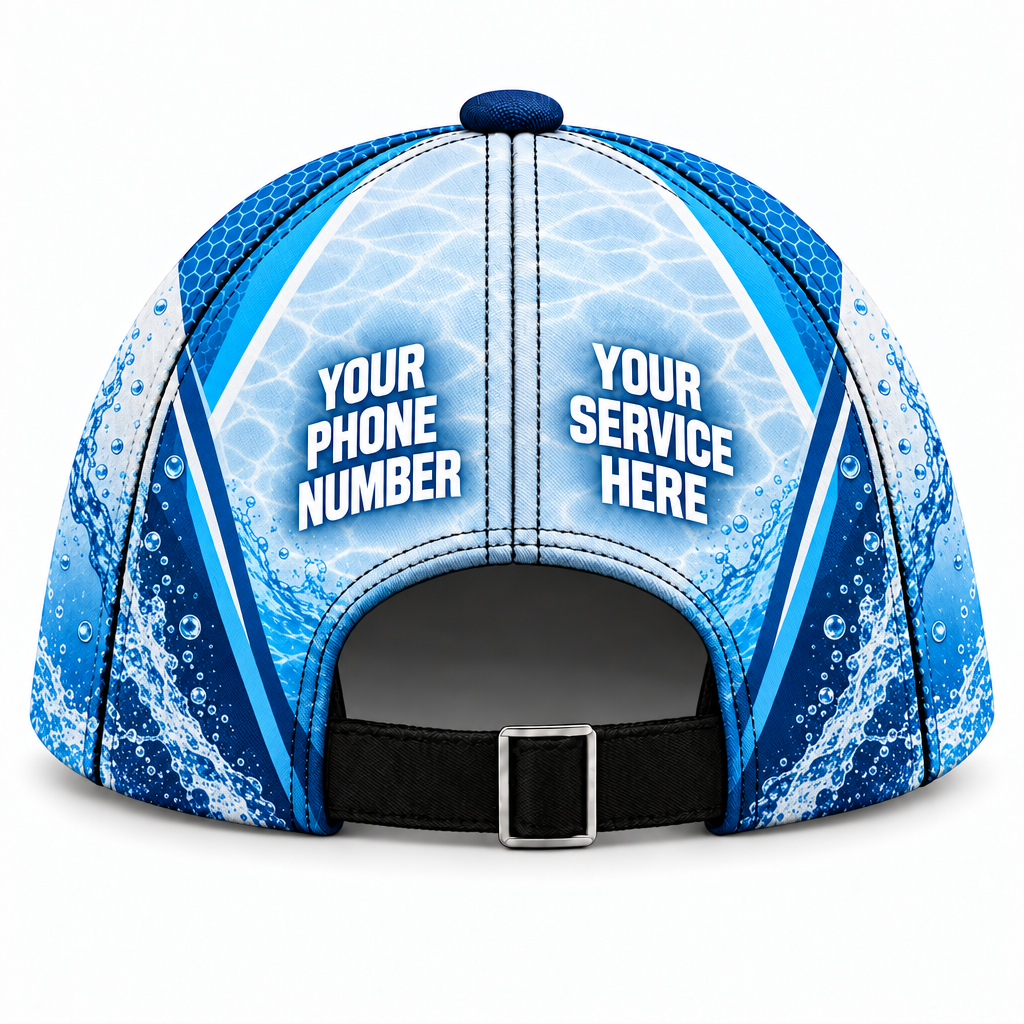 PSN031 personalized cap back product mockup