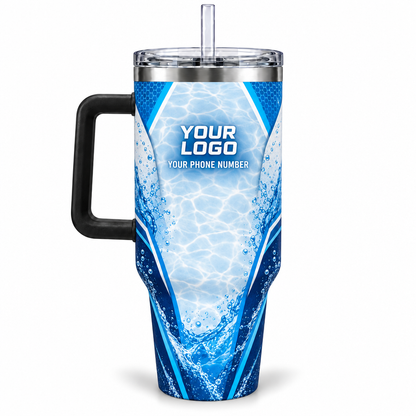 PSN031 personalized tumbler 40oz back product mockup