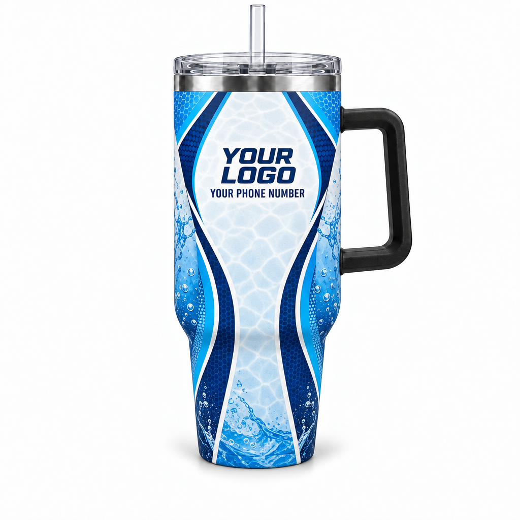 PSN031 personalized tumbler 40oz front product mockup