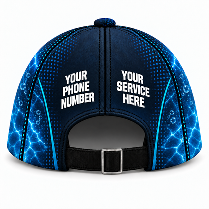 PSN032 personalized cap back product mockup