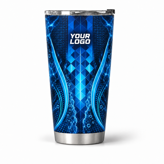 PSN032 personalized tumbler 20oz front product mockup