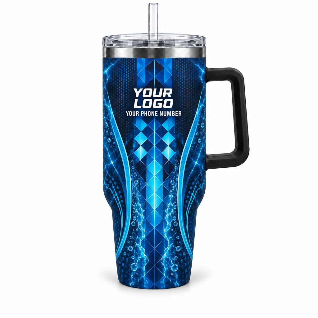 PSN032 personalized tumbler 40oz front product mockup
