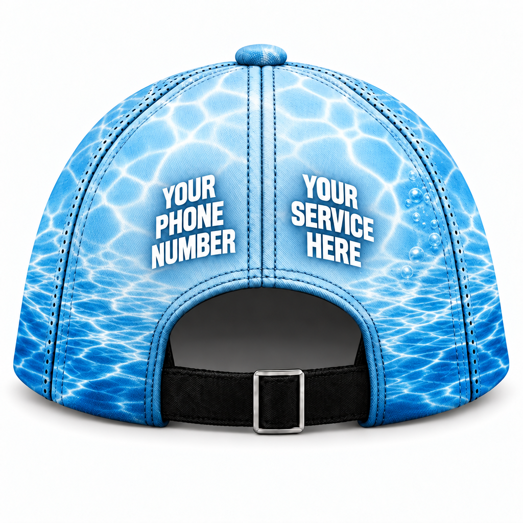PSN033 personalized cap back product mockup