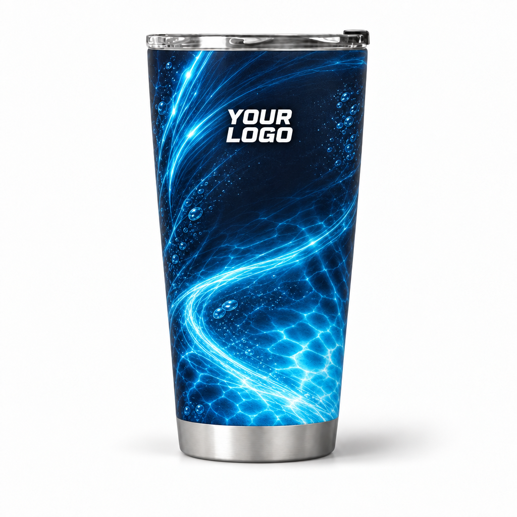 PSN034 personalized tumbler 20oz front product mockup
