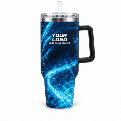 PSN034 personalized tumbler 40oz front product mockup