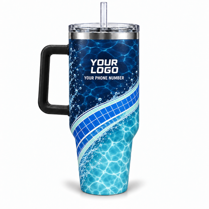 PSN035 personalized tumbler 40oz back product mockup