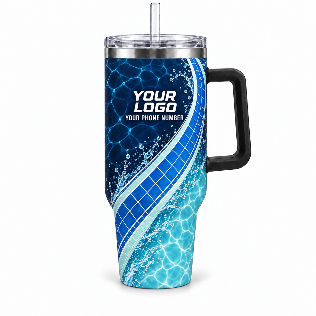 PSN035 personalized tumbler 40oz front product mockup