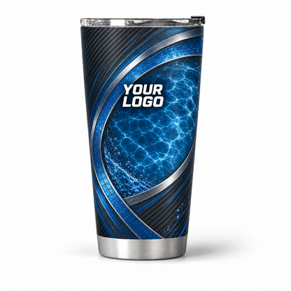 PSN039 personalized tumbler 20oz front product mockup