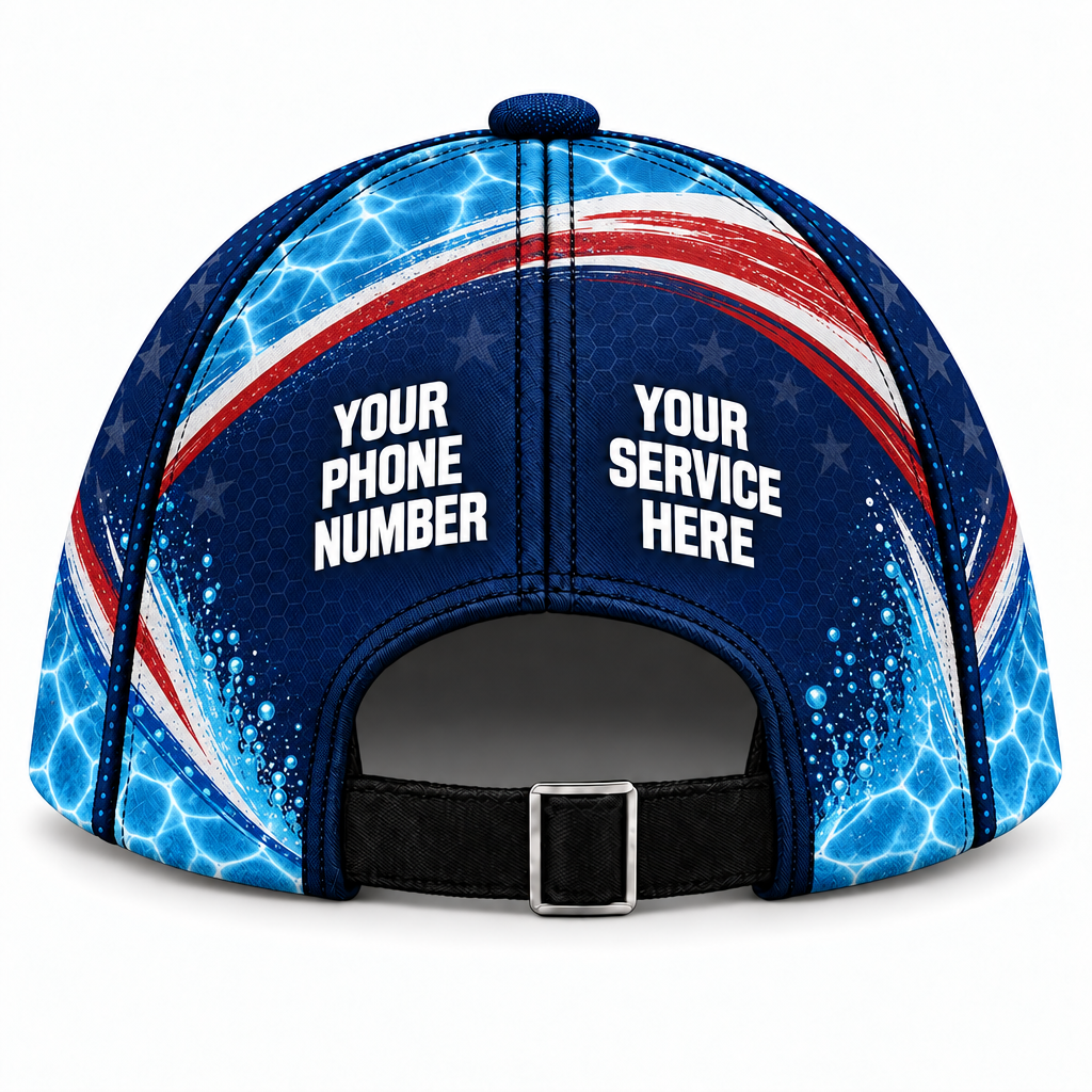 PSN040 personalized cap back product mockup