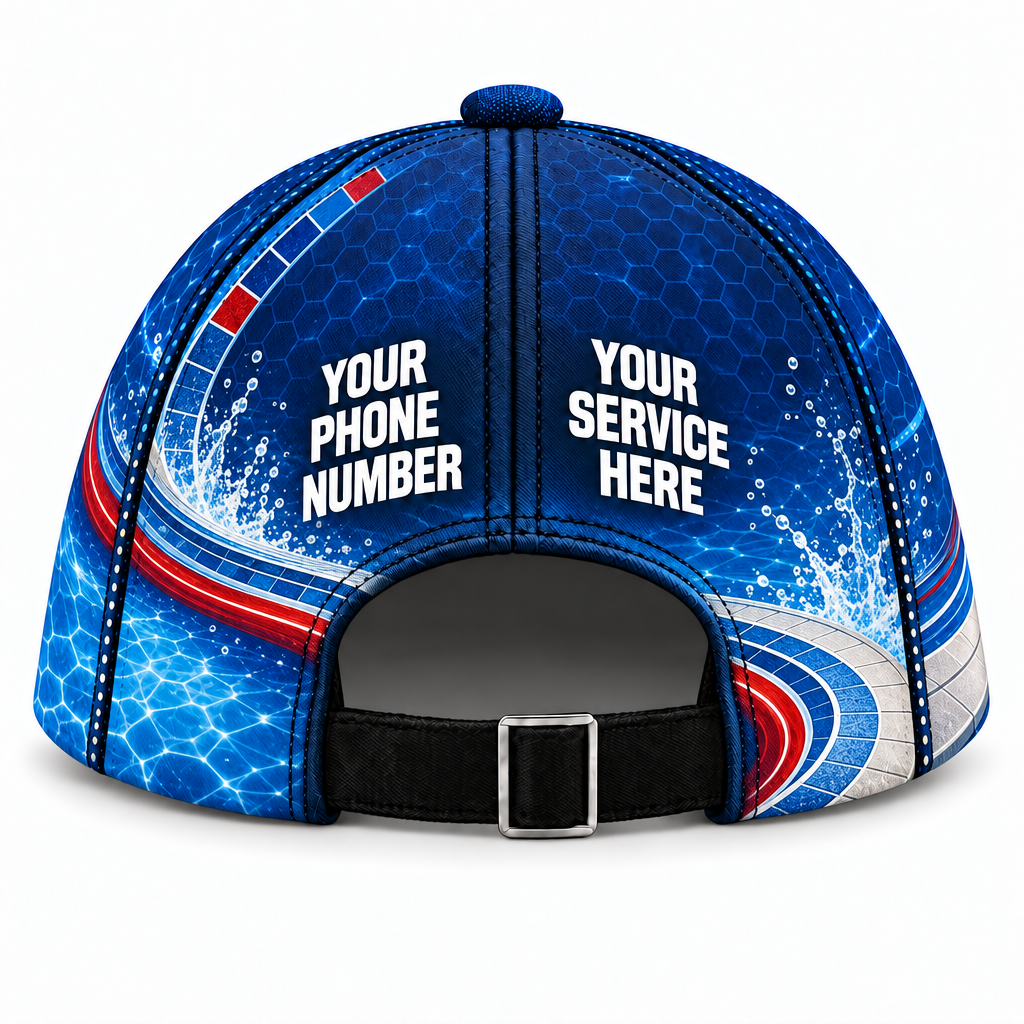 PSN041 personalized cap back product mockup