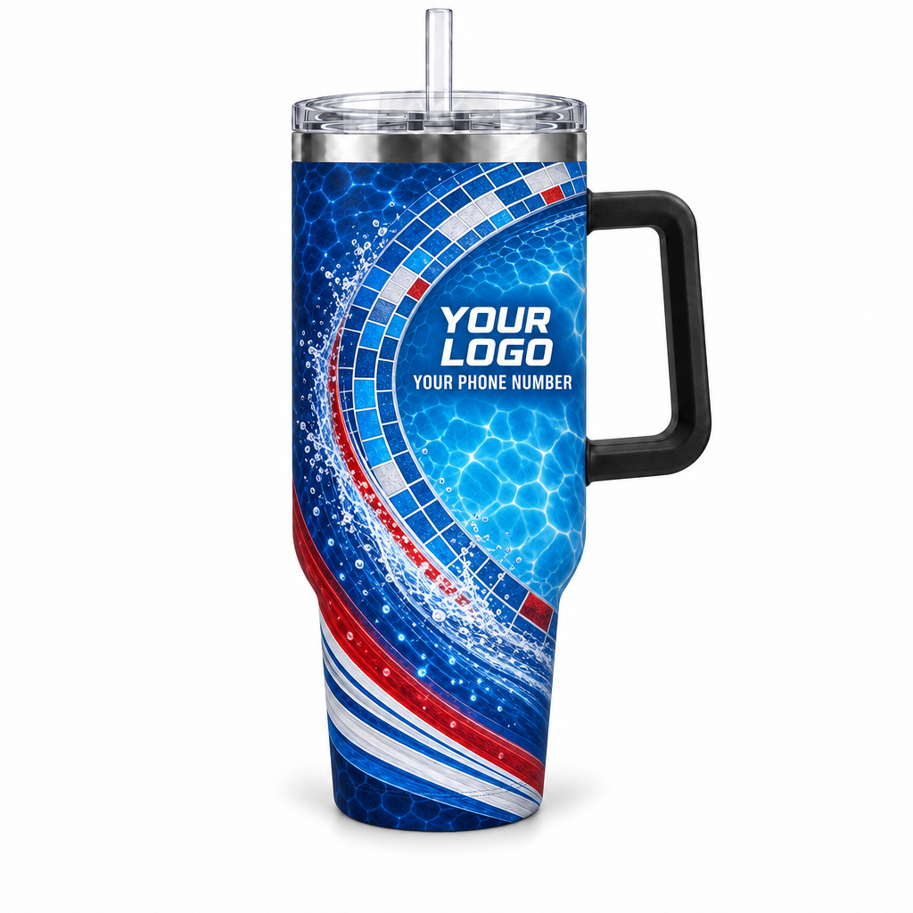 PSN041 personalized tumbler 40oz front product mockup