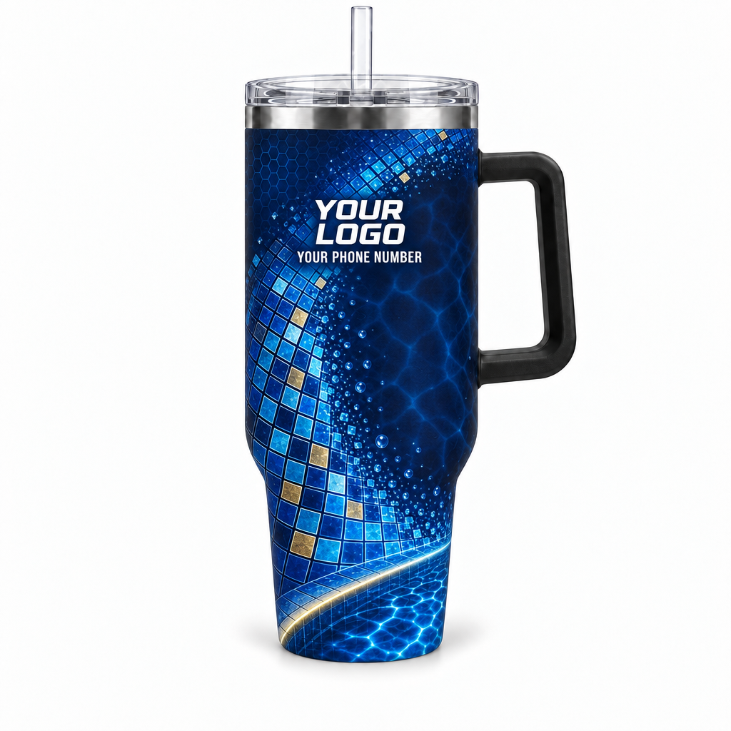 PSN042 personalized tumbler 40oz front product mockup